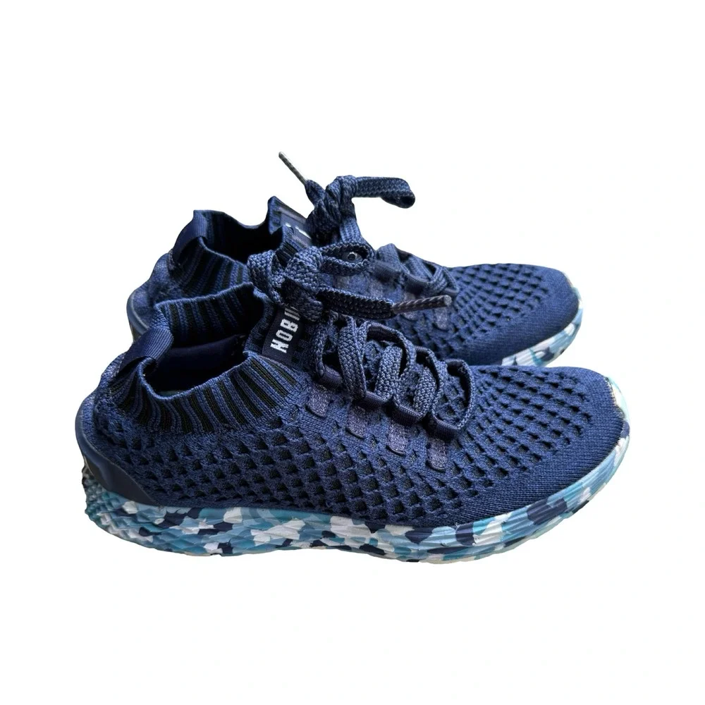 NOBULL‎ Mesh Runner Navy Blue Camo Training Shoes Womens 8 Mens 6.5